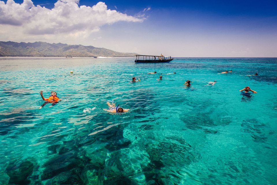 Snorkel among beautiful corals and colorful fish