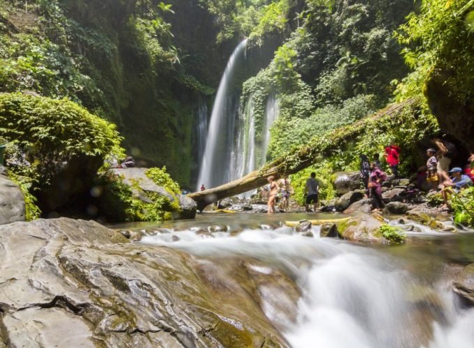 Lombok Benang Kelambu and Benang Stokel Waterfalls Trek
